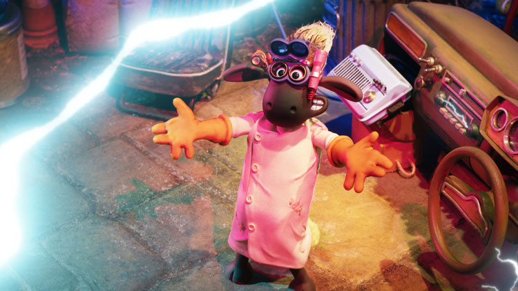 انیمیشن «بره ناقلا: هیولای ماسی باتم» (Shaun the Sheep: The Beast of Mossy Bottom)