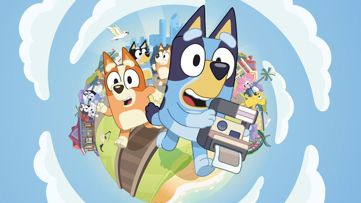 بازی بلویی جدید / بازی Bluey's Happy Snaps
