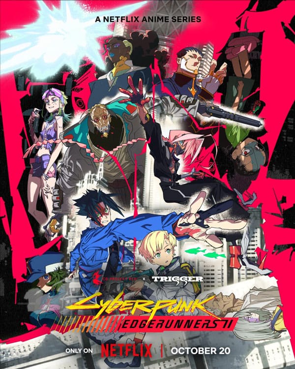 پوستر انیمه Cyberpunk: Edgerunners 2