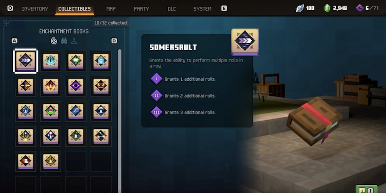 انچنتمنت Somersault