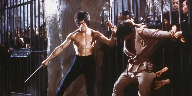 بروس لی در فیلم Enter the Dragon