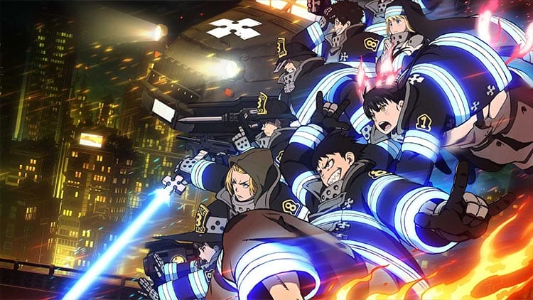 انیمه Fire Force
